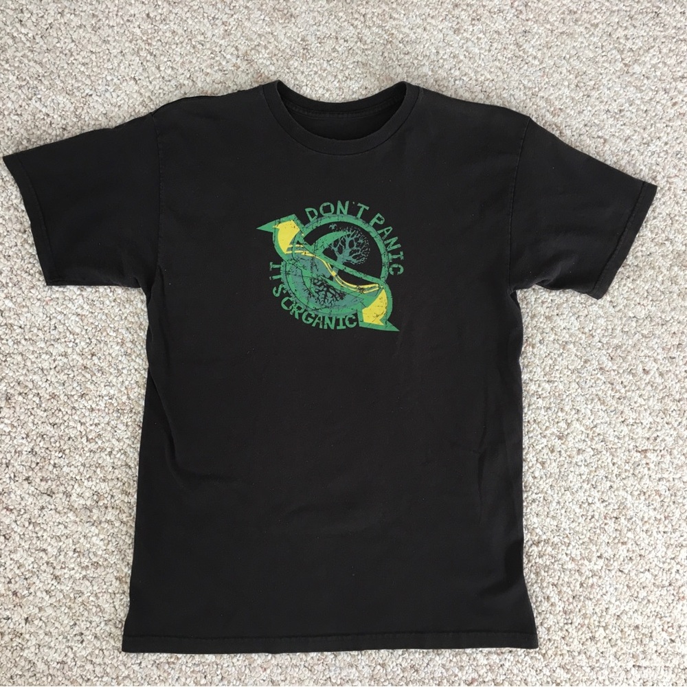 Don’t Panic It’s Organic Short Sleeve T-Shirt